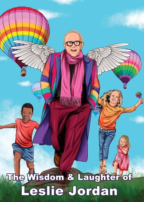 Front cover_The Wisdom & Laughter of Leslie Jordan (Charity Quote Book)