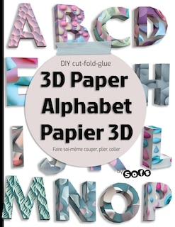 Front cover_3D paper Alphabet Papier 3D