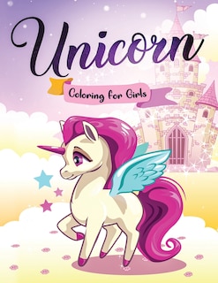 Front cover_Unicorn Coloring Book