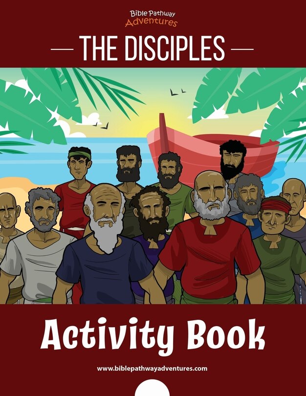 Front cover_The Disciples Activity Book