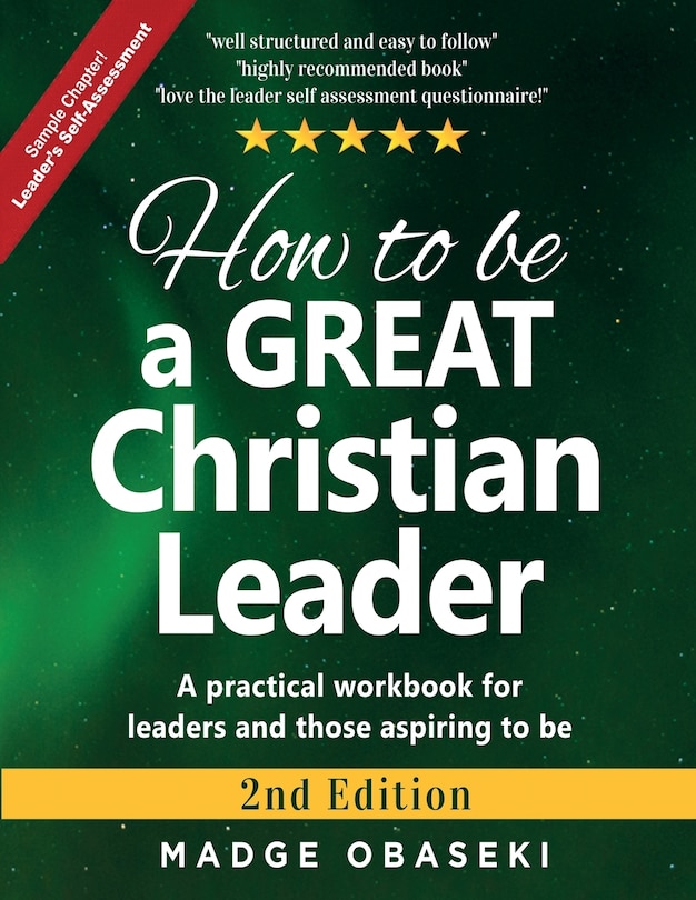 Front cover_How To Be A Great Christian Leader