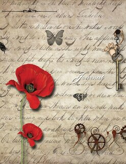 Journal: Poppy And Pen, Notebook Writing Journal By Paper Creatives Notebooks & Journals.