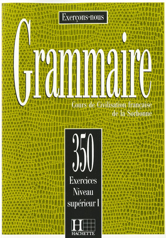 Front cover_Grammaire