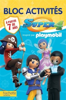 Front cover_Playmobil Super 4 Bloc Activités À Partir De 7 Ans