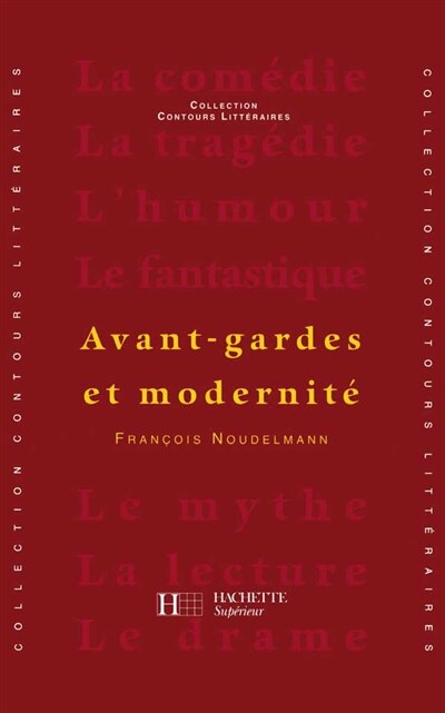 Front cover_Avant-gardes et modernité
