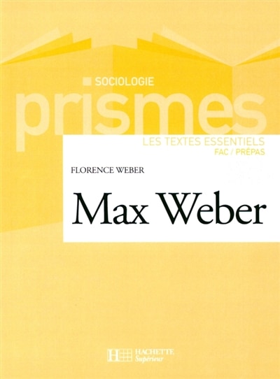 Front cover_Max Weber