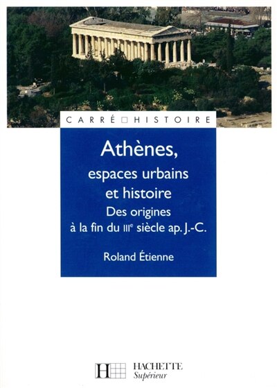 Front cover_Athènes, espace urbain et histoire