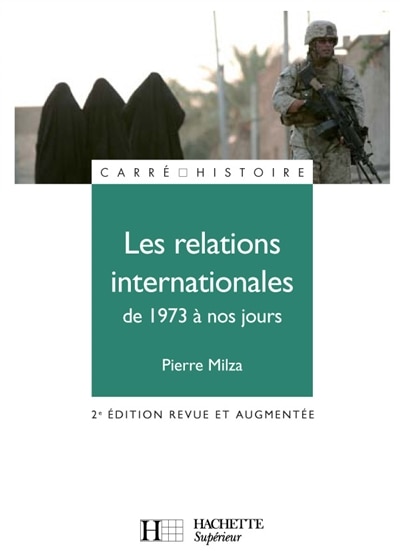 Couverture_Les relations internationales de 1973 à nos jours