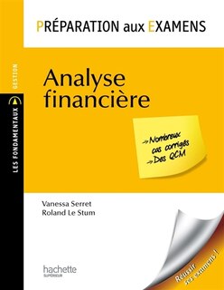 Front cover_Analyse financière : préparation aux examens
