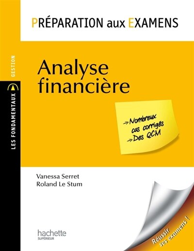 Front cover_Analyse financière : préparation aux examens