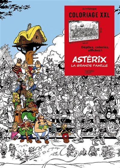 Astérix la grande famille Coloriage XXL