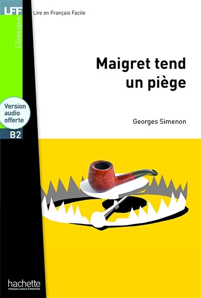 Couverture_Maigret Tend Un Piège + CD MP3 (B2)