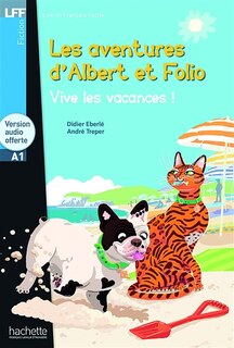 Couverture_Albert Et Folio - Vive Les Vacances ! + CD Audio MP3