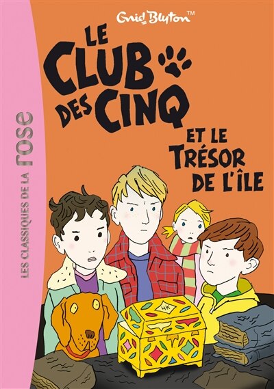 Front cover_Le Club des cinq et le trésor de l'île