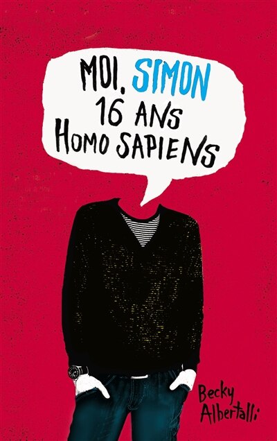 Front cover_Moi, Simon, 16 ans, homo sapiens