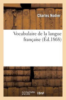 Couverture_Vocabulaire de la Langue Française