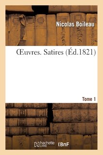 Front cover_Oeuvres. Tome 1. Satires