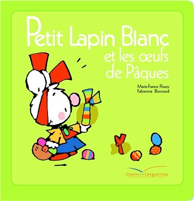 Front cover_Petit Lapin blanc et les oeufs de Pâques