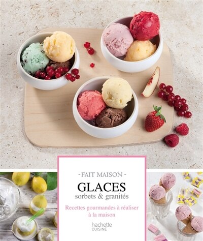 Front cover_Glaces, sorbets & granités