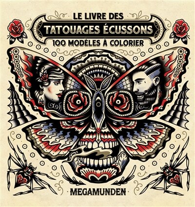 Le livre des tatouages écussons 100 modèles à colorier