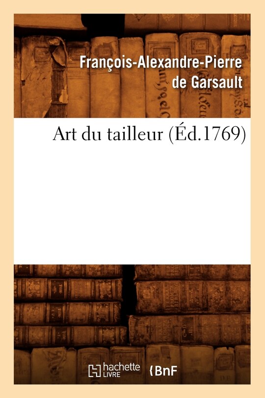 Front cover_Art Du Tailleur (Éd.1769)