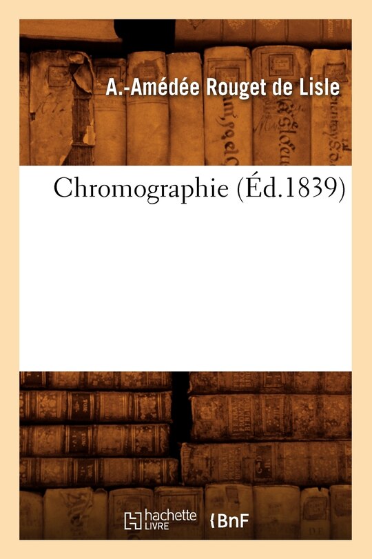 Front cover_Chromographie (Éd.1839)