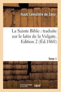 Front cover_La Sainte Bible