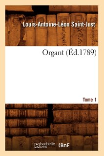 Front cover_Organt. Tome 1 (Éd.1789)