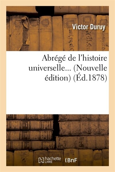 Couverture_Abrégé de l'Histoire Universelle (Éd.1878)