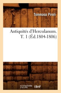 Front cover_Antiquités d'Herculanum. T. 1 (Éd.1804-1806)