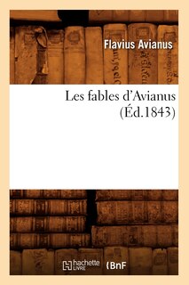 Front cover_Les Fables d'Avianus (Éd.1843)