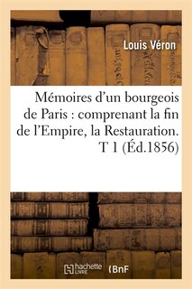Couverture_Mémoires d'un bourgeois de Paris