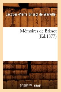 Front cover_Mémoires de Brissot (Éd.1877)