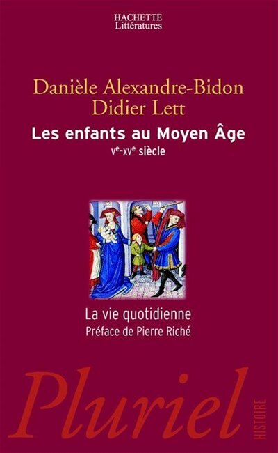 Couverture_Les enfants au Moyen Age
