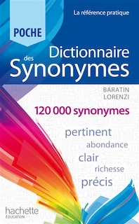Front cover_Dictionnaire des synonymes