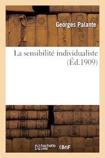 Couverture_La Sensibilité Individualiste