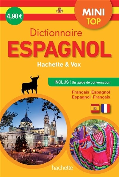 Couverture_Mini top dictionnaire Hachette & Vox espagnol