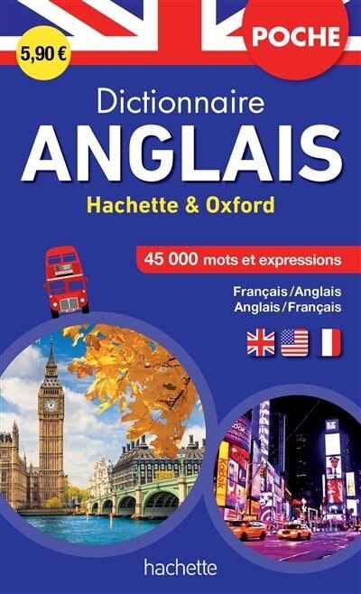 Couverture_Dictionnaire poche anglais Hachette & Oxford