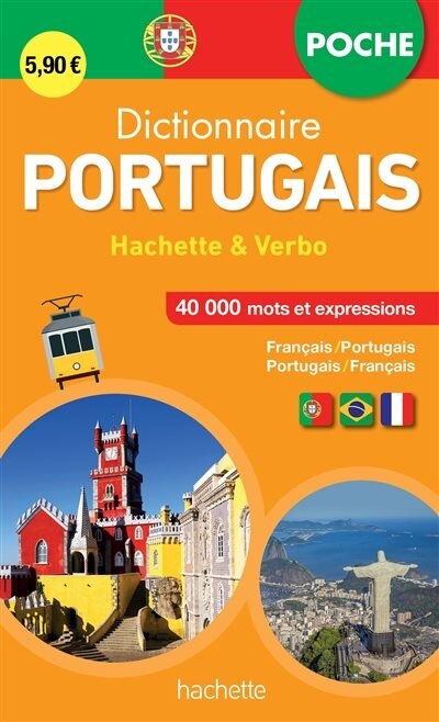 Front cover_Dictionnaire poche portugais Hachette & Verbo