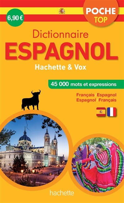 Front cover_Dictionnaire poche top espagnol Hachette & Vox