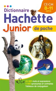 Front cover_Dictionnaire Hachette junior poche 8 11 ans