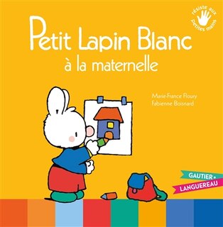 Front cover_Petit Lapin blanc à la maternelle