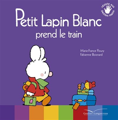 Front cover_Petit Lapin Blanc prend le train