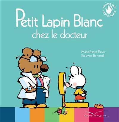 Couverture_Petit lapin blanc chez le docteur