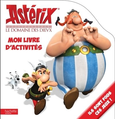 Front cover_Astérix et le domaine des dieux Mon livre d'activités