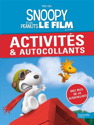 Front cover_Snoopy et les Peanuts Activités et autocollants