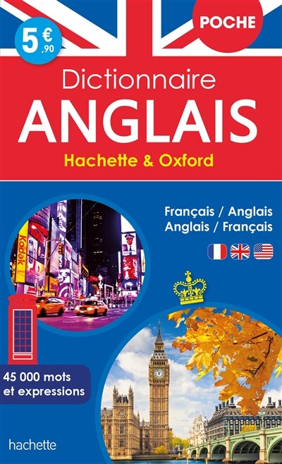 Front cover_Dictionnaire Hachette de poche: français-anglais, anglais-français : 45.000 mots et expressions