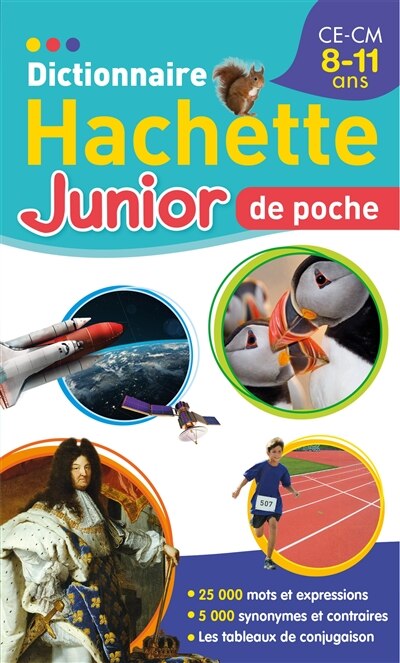 Front cover_Dictionnaire Hachette junior de poche