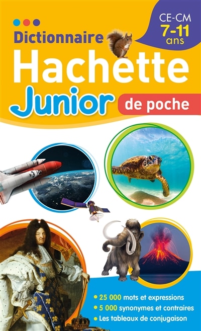 Front cover_Dictionnaire Hachette junior de poche