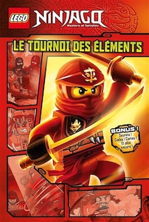 Couverture_Lego Ninjago 01 Le tournoi des éléments